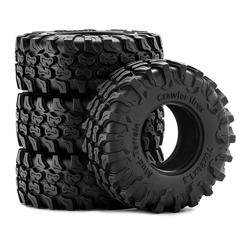 Wheel Rim Rc - WOWFU-4PCS RC Crawler Tires 1.3 Inch