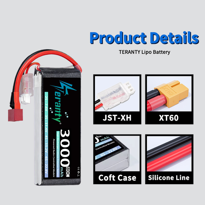 TERANTY 2S 3000mAh Lipo Batter - Rc Hobby Models ulasan dan harga