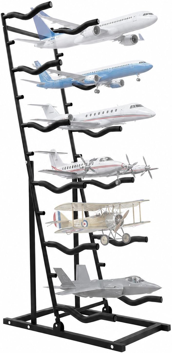 RC Airplane Stand 6-Tier, Mode - Rc Hobby Garage ulasan dan harga