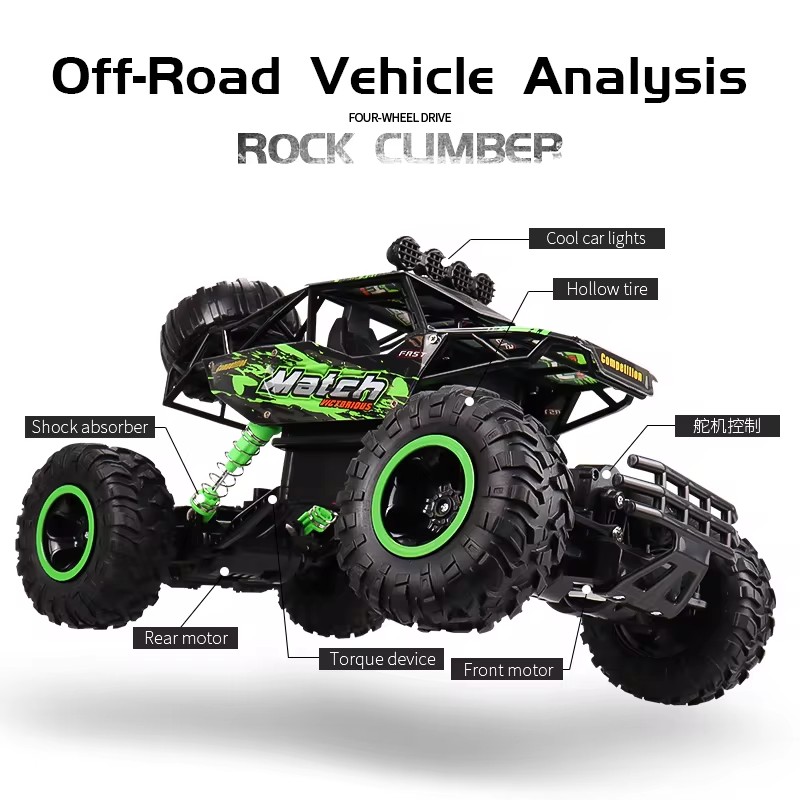 1:16 / 1:12 All Terrain RC Car - Rc Hobby Grade Truck ulasan dan harga
