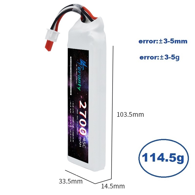 1/3PCS 2S 7.4V Lipo Battery 27 - Rc Hobby Models ulasan dan harga