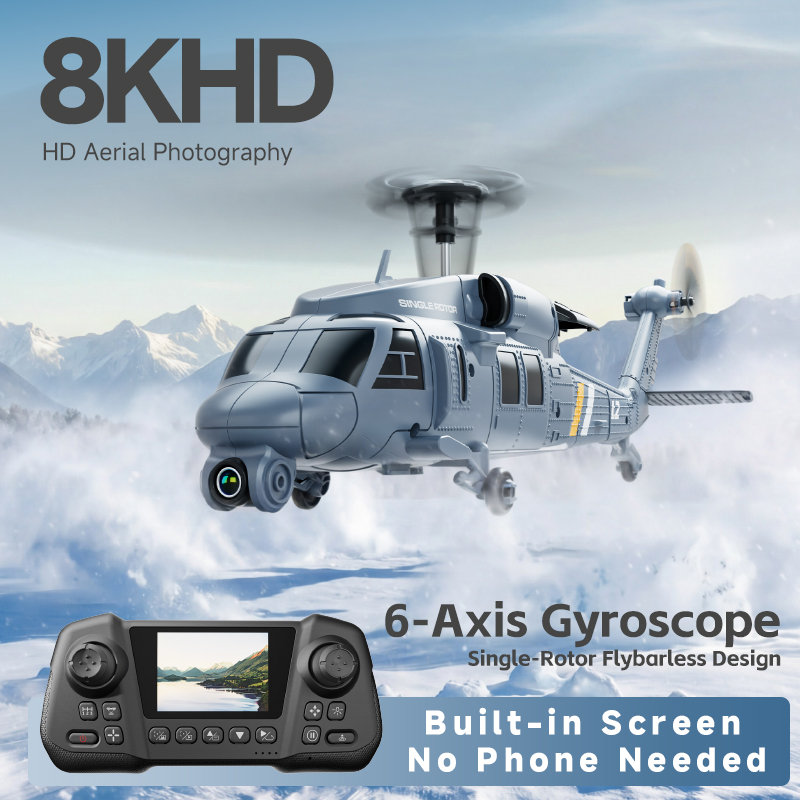 4DRC New L2 8K HD Camera RC He - Gyroscope Rc Module ulasan dan harga