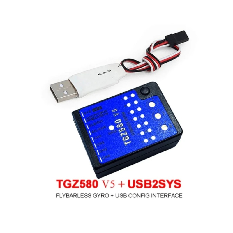 GZ580 V5 3-Axis Flybarless Gyr - Gyroscope Rc Module ulasan dan harga