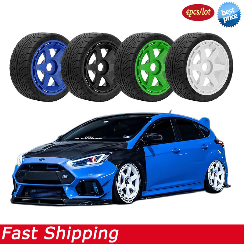4pcs RC WRC Rally Tires and Wh - Wheel Rim Rc ulasan dan harga