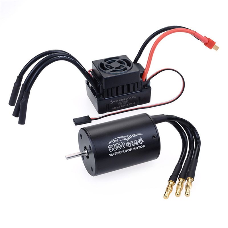 A49K-Waterproof Brushless Moto - Esc Waterproof 60A ulasan dan harga
