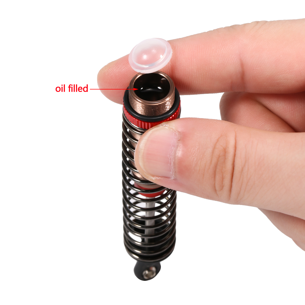 4Pcs Adjustable Oil Filled Sho - Shock Absorber Rc ulasan dan harga