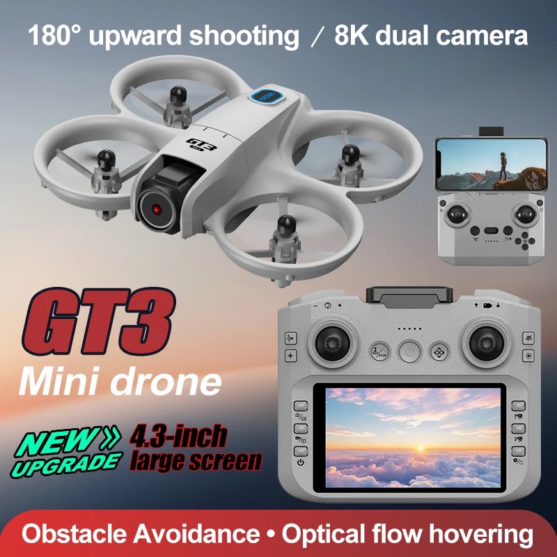 2026 New GT3 Max Drone 8K 5G G - Gyroscope Rc Module ulasan dan harga