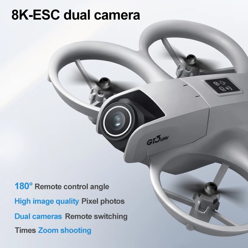 2026 New GT3 Max Drone 8K 5G G - Gyroscope Rc Module ulasan dan harga