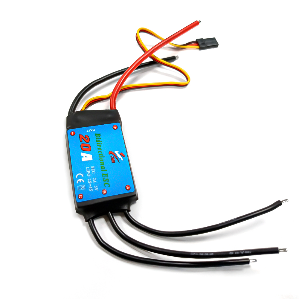 ZMR 12A-80A Bidirectional Brus - Esc Waterproof 60A ulasan dan harga