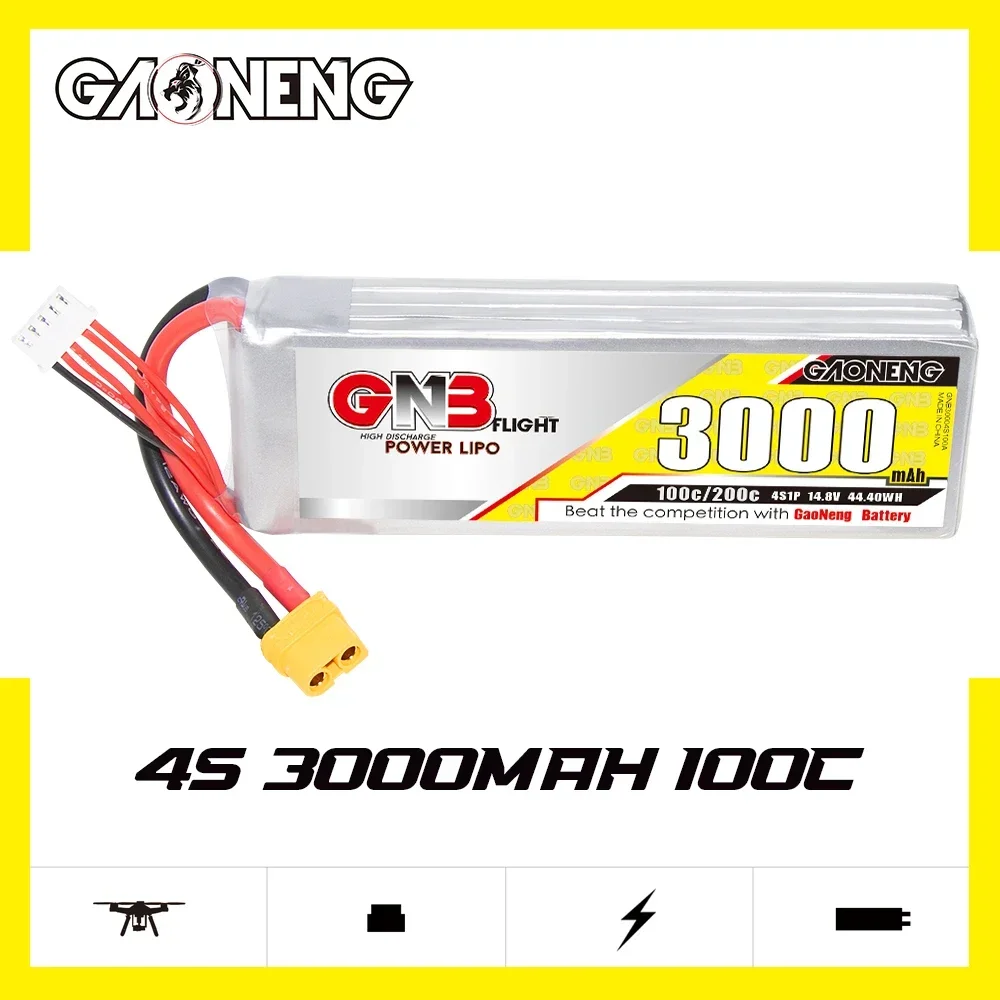GAONENG GNB 3000mAh 4S 100C 20 - Rc Hobby Models ulasan dan harga