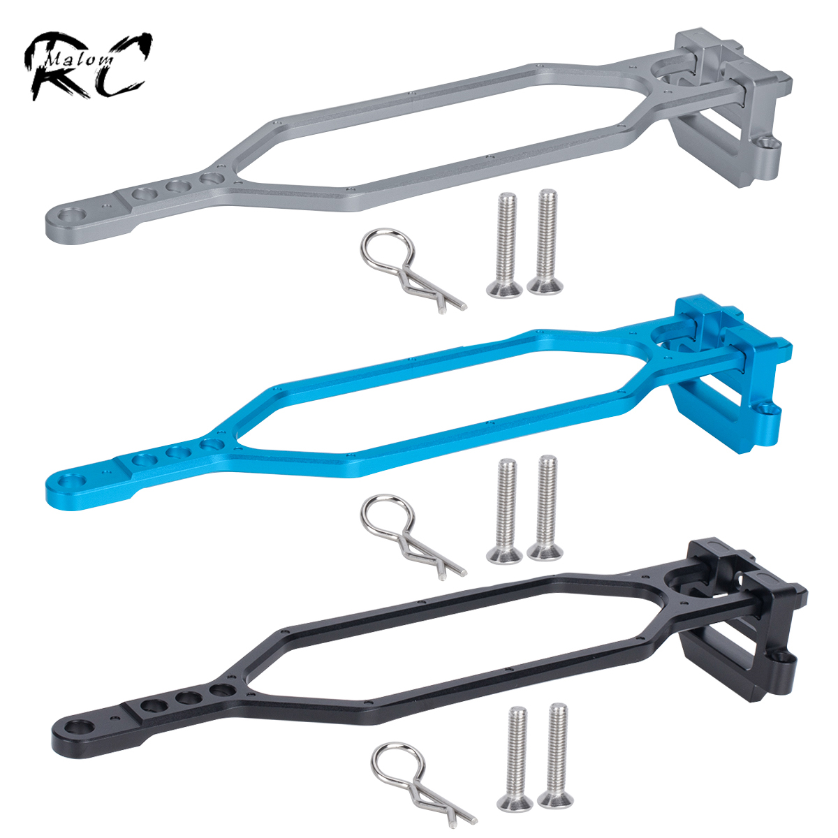 CNC Aluminum Hold Down Battery - Rc Hobby Racing ulasan dan harga