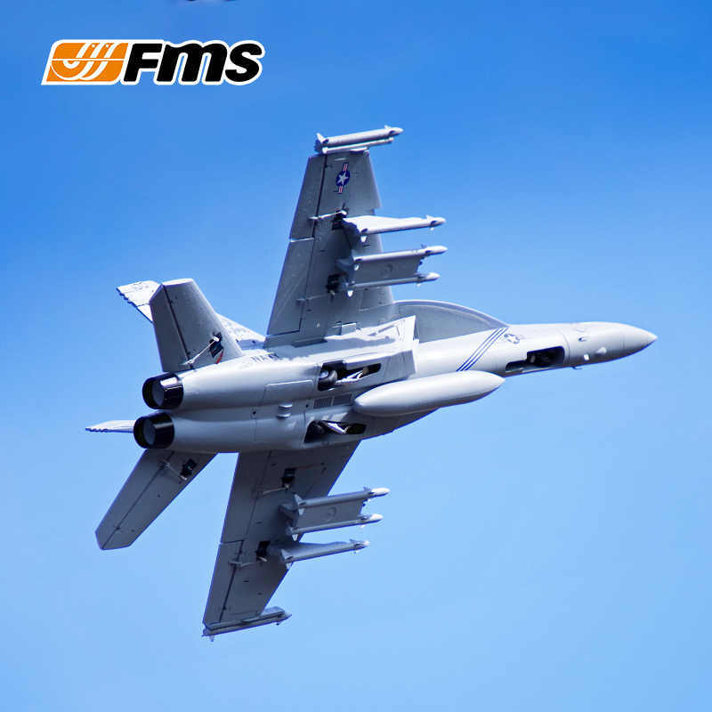 FMS 70mm Ducted F/A-18 Hornet  - Rc Hobby Plane ulasan dan harga