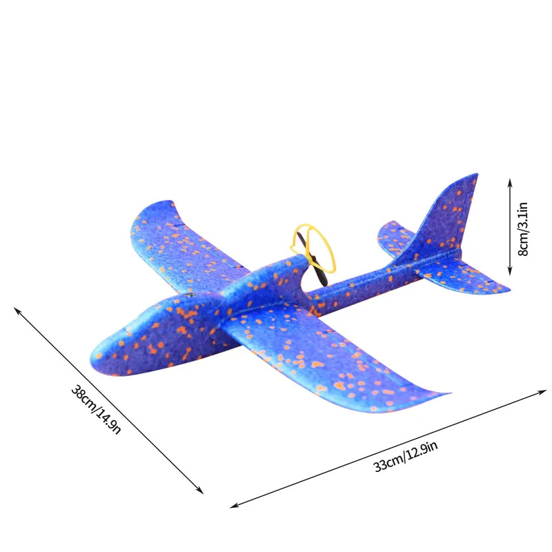 Electric Foam Plane Glider Han - Rc Hobby Plane ulasan dan harga