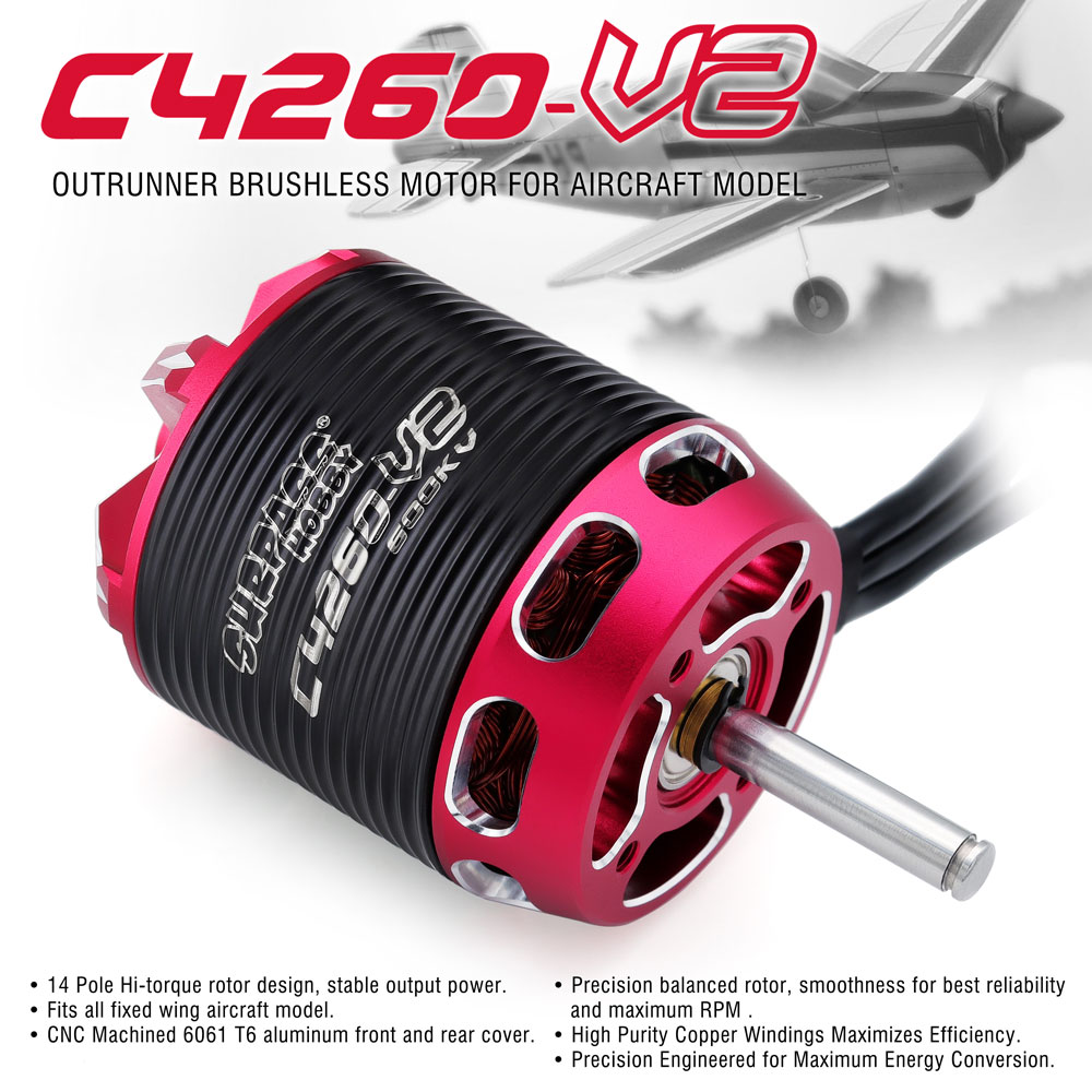 SURPASS HOBBY C4240 750KV/850K - Rc Hobby Plane ulasan dan harga