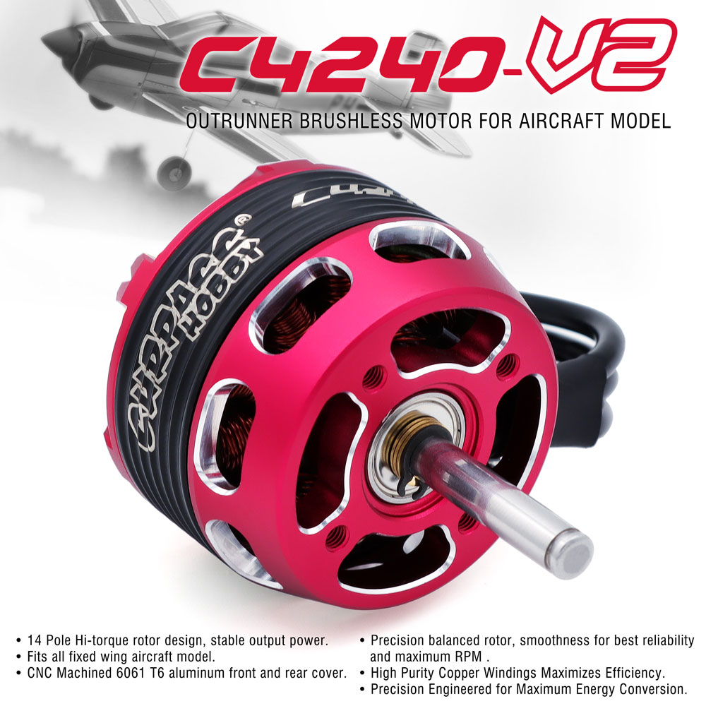 SURPASS HOBBY C4240 750KV/850K - Rc Hobby Plane ulasan dan harga