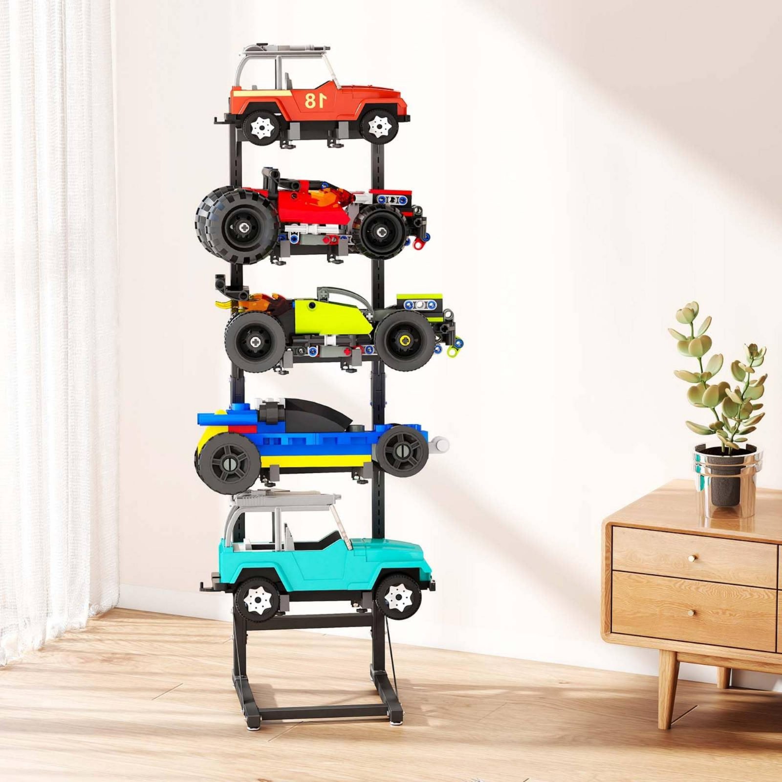 RC Car Display Rack Space Savi - Rc Hobby Garage ulasan dan harga