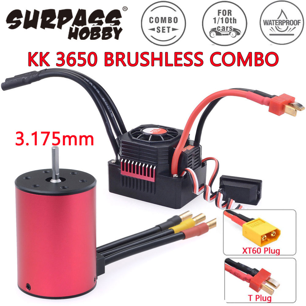 Surpass Hobby KK 3650 Combo Wa - Esc Waterproof 60A ulasan dan harga